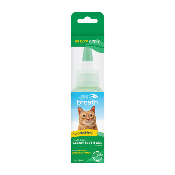 Clean Teeth Gel Gatos Sabor Menta 59 ml