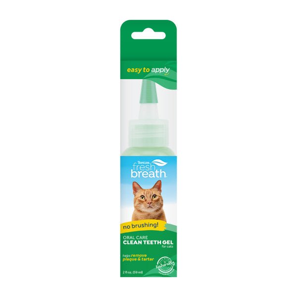 Clean Teeth Gel Gatos Sabor Menta 59 ml - Tropiclean