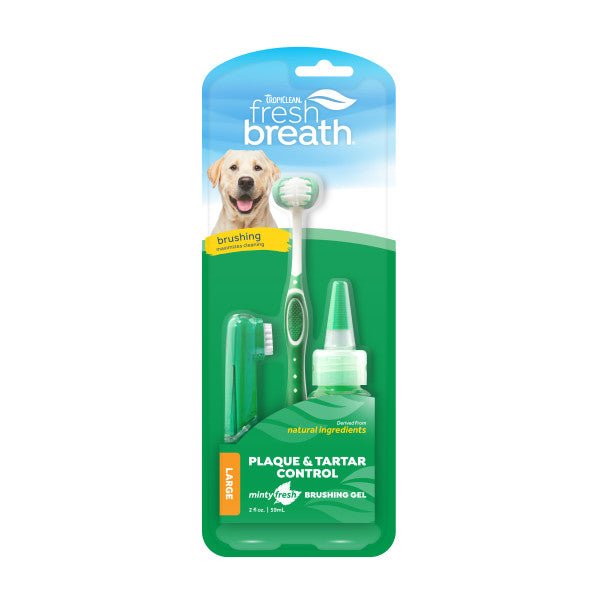 Kit Dental para Perros Medianos y Grandes - Tropiclean