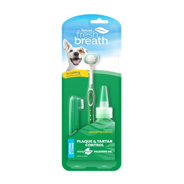 Kit Dental para Perros Pequeños - Tropiclean