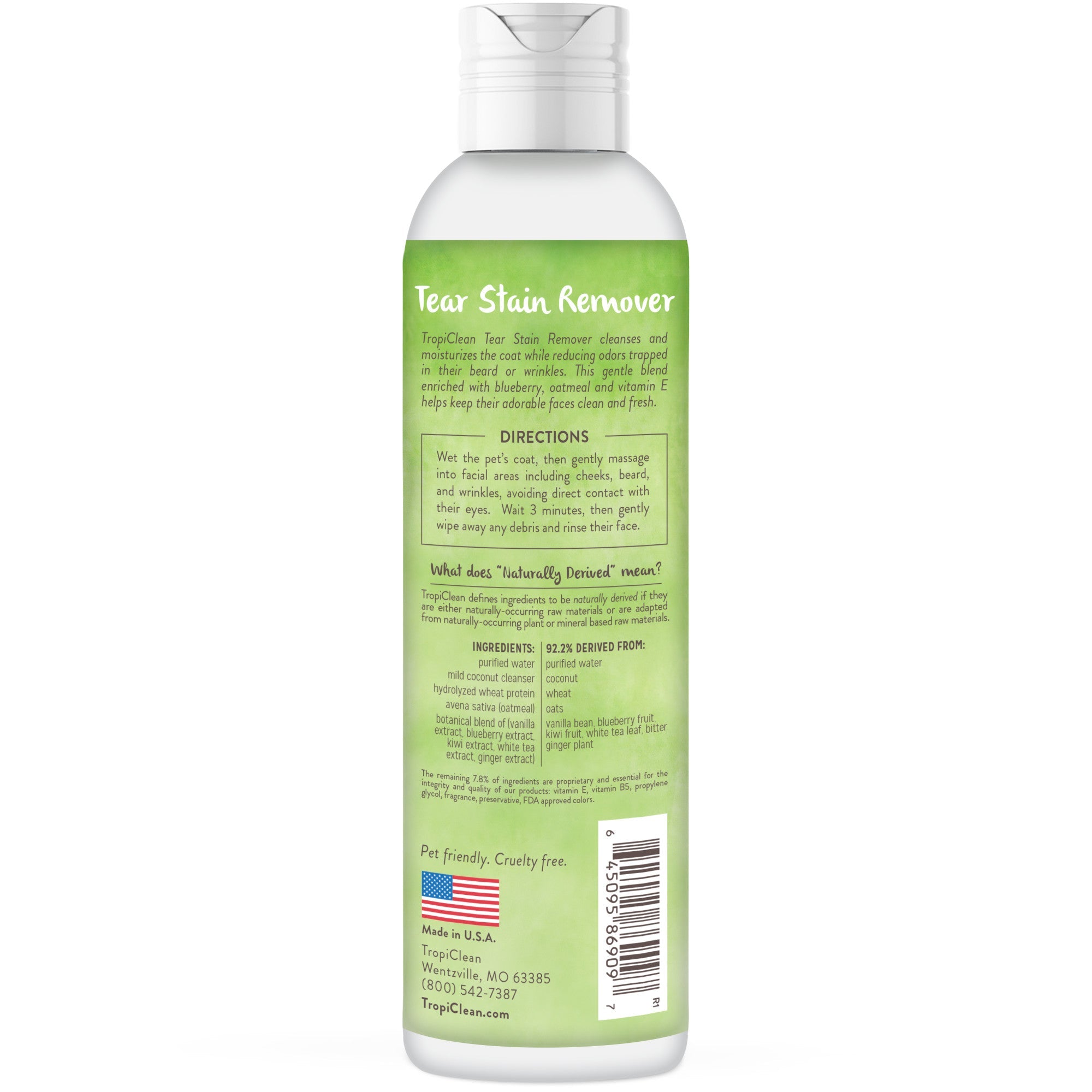 Limpiador de Manchas de Lacrimales - Tropiclean