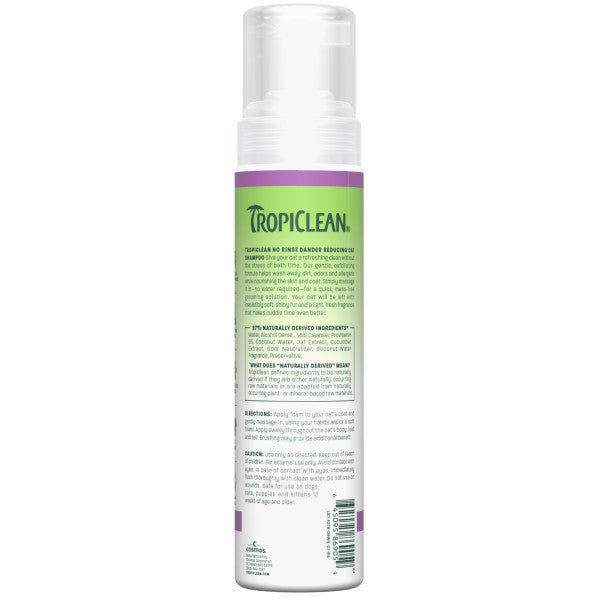 Shampoo Seco control Caspa Gatos - Tropiclean