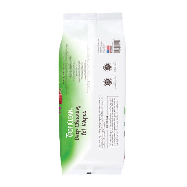 Toallita de Limpieza aroma Berry 100 Un - Tropiclean
